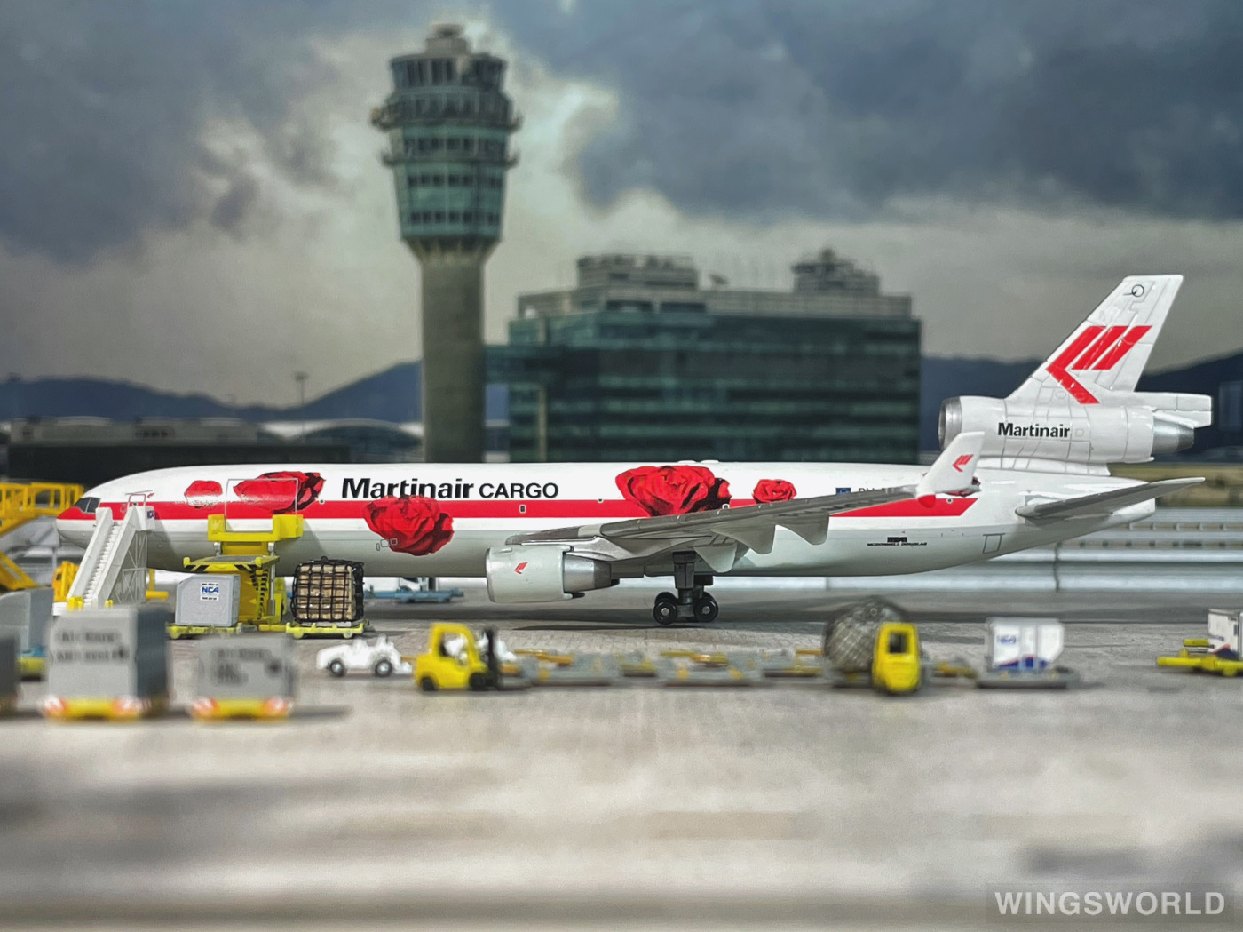 Dragon Models 1:400 55972 Martinair 马丁航空 McDonnell Douglas MD-11 PH-MCU