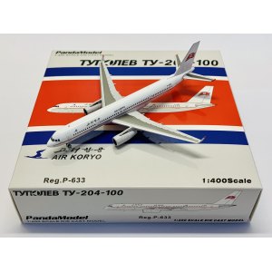 Air Koryo 朝鲜高丽航空 Tupolev Tu-204 P-633  202119 Pandamodel 1:400
