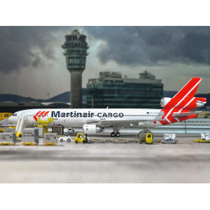 Martinair 马丁航空 McDonnell Douglas MD-11 PH-MCP 最后飞行 GJMPH1195 Geminijets 1:400