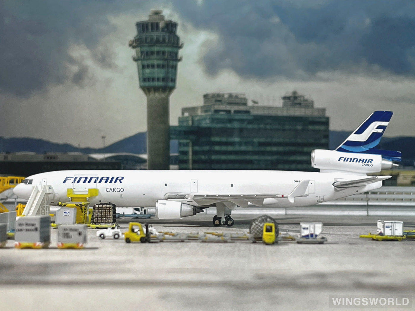 Geminijets 1:400 GJFIN1006 Finnair 芬兰航空 McDonnell Douglas MD-11 OH-LGC