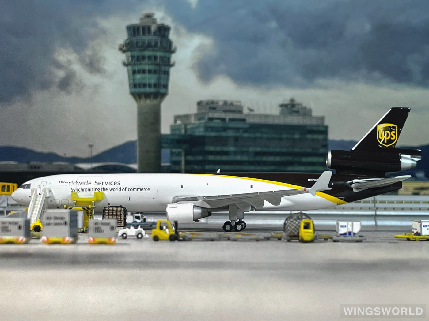Geminijets 1:400 GJUPS379I UPS 联合包裹公司 McDonnell Douglas MD-11 N279UP