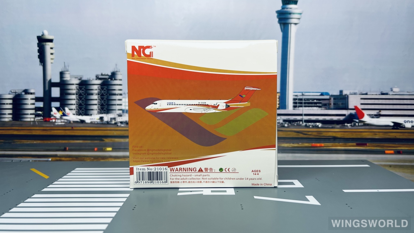 NG Models 1:400 Comac ARJ21-700 COMAC 中国商飞 NG21016 B-3328 的照片 作者 ...