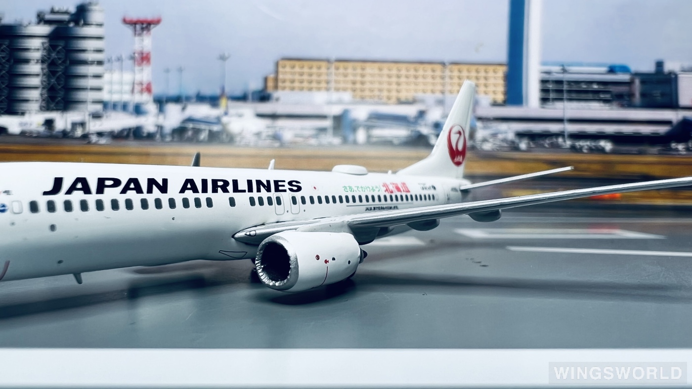 JC Wings 1:400 EW4738006 Japan Airlines 日本航空 Boeing 737-800 JA306J