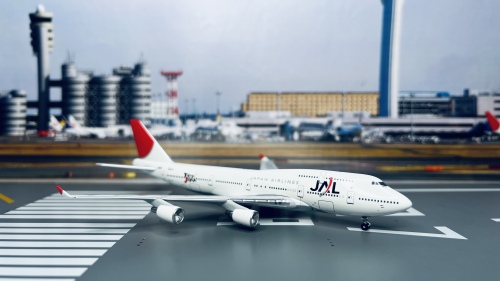 Japan Airlines 日本航空 Boeing 747-400 JA8089 Yokoso！JAPAN BB4-2004-13B Big Bird 1:400