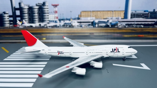 Japan Airlines 日本航空 Boeing 747-400 JA8089 Yokoso！JAPAN BB4-2004-13B Big Bird 1:400