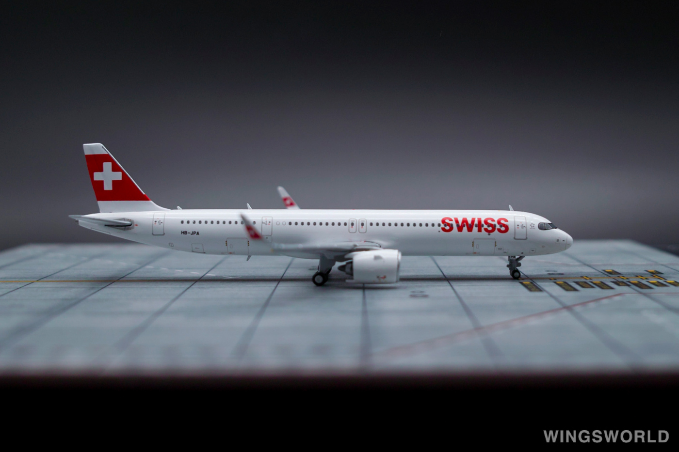 JC Wings 1:400 EW421N007 Swiss 瑞士国际航空 Airbus A321neo HB-JPA