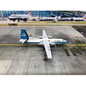 Luxair 卢森堡航空 Fokker F-27 LX-LGA  AC4LXLGA AeroClassics 1:400