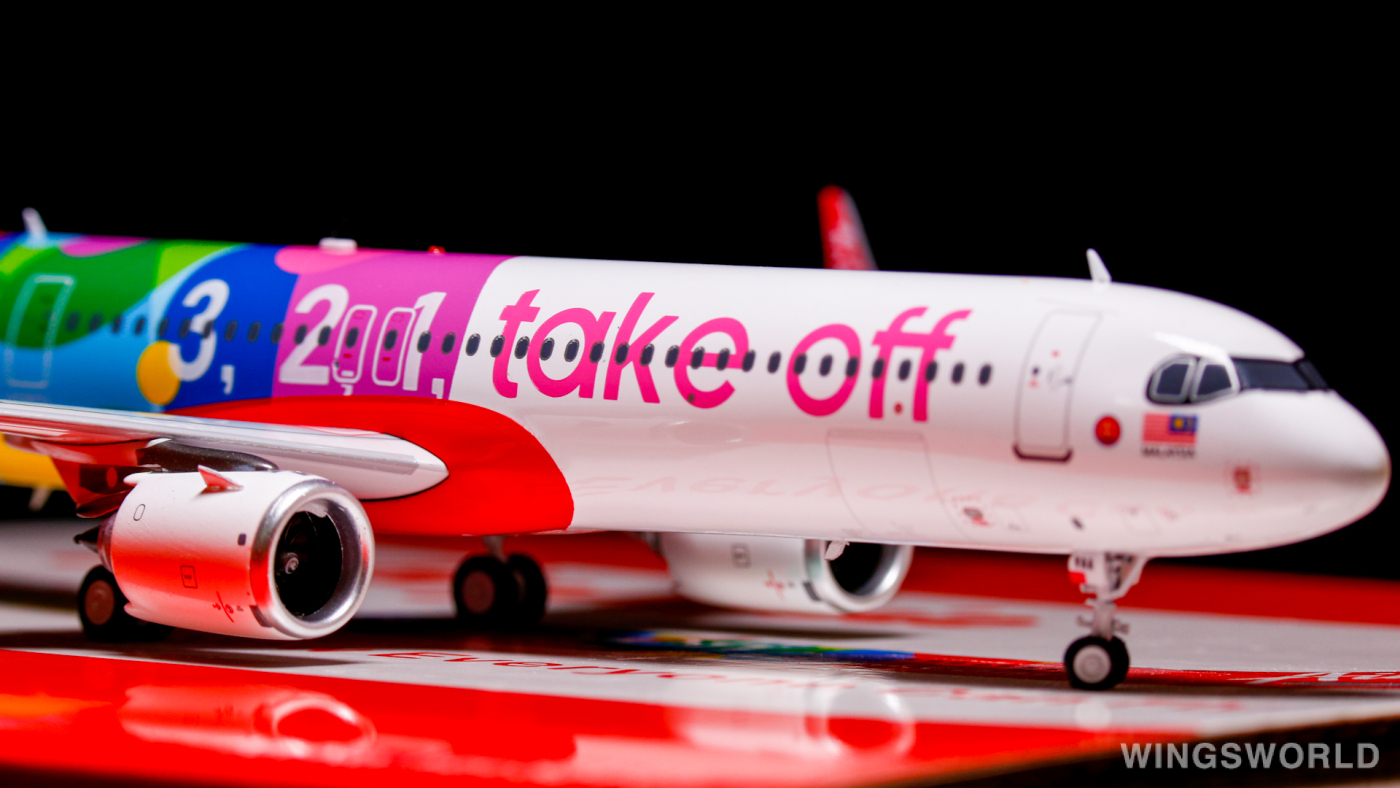 Inflight200 1:200 HH-321-01 AirAsia 亚洲航空 Airbus A321neo 9M-VAA