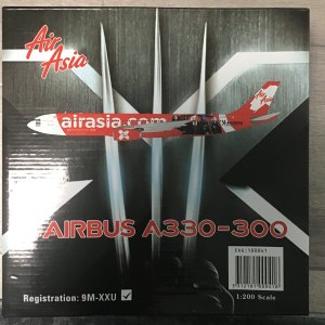 AirAsia 亚洲航空 Airbus A330-300 9M-XXU X-man EA100041 Phoenix 1:200