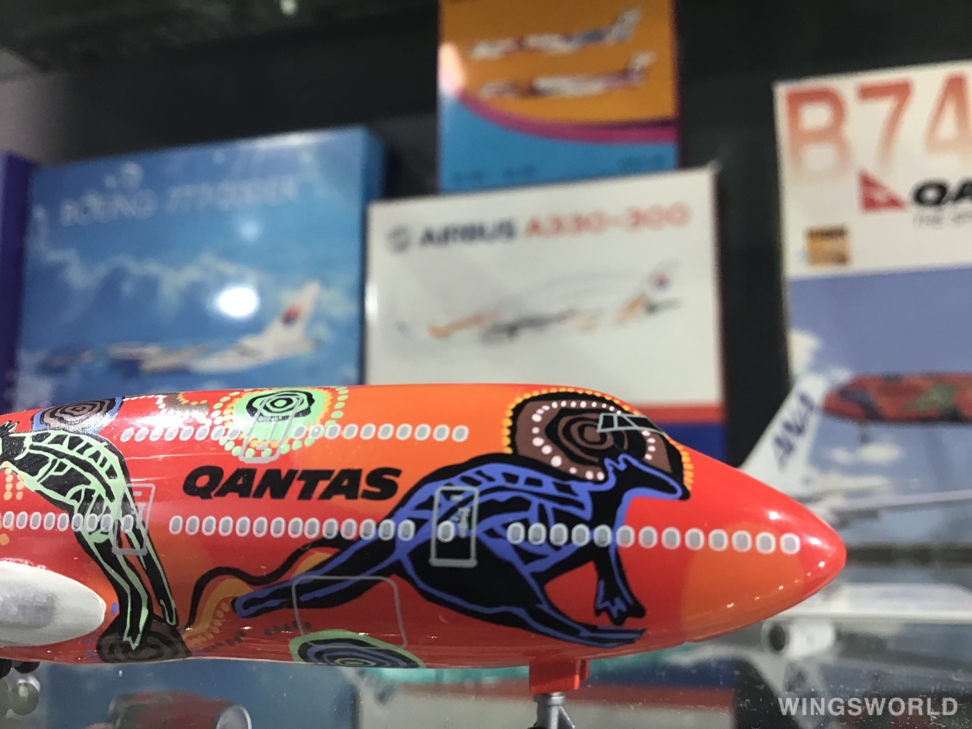 Dragon Models 1:400 55100 Qantas 澳洲航空 Boeing 747-400 VH-OJB