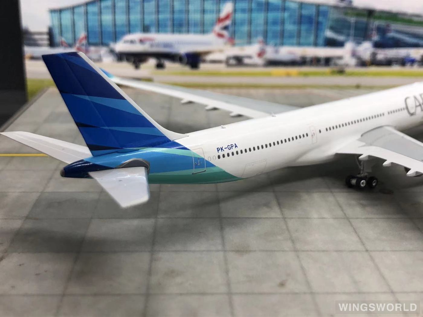 Phoenix 1:400 PH11697 Garuda Indonesia 印度尼西亚鹰航 Airbus A330-300 PK-GPA