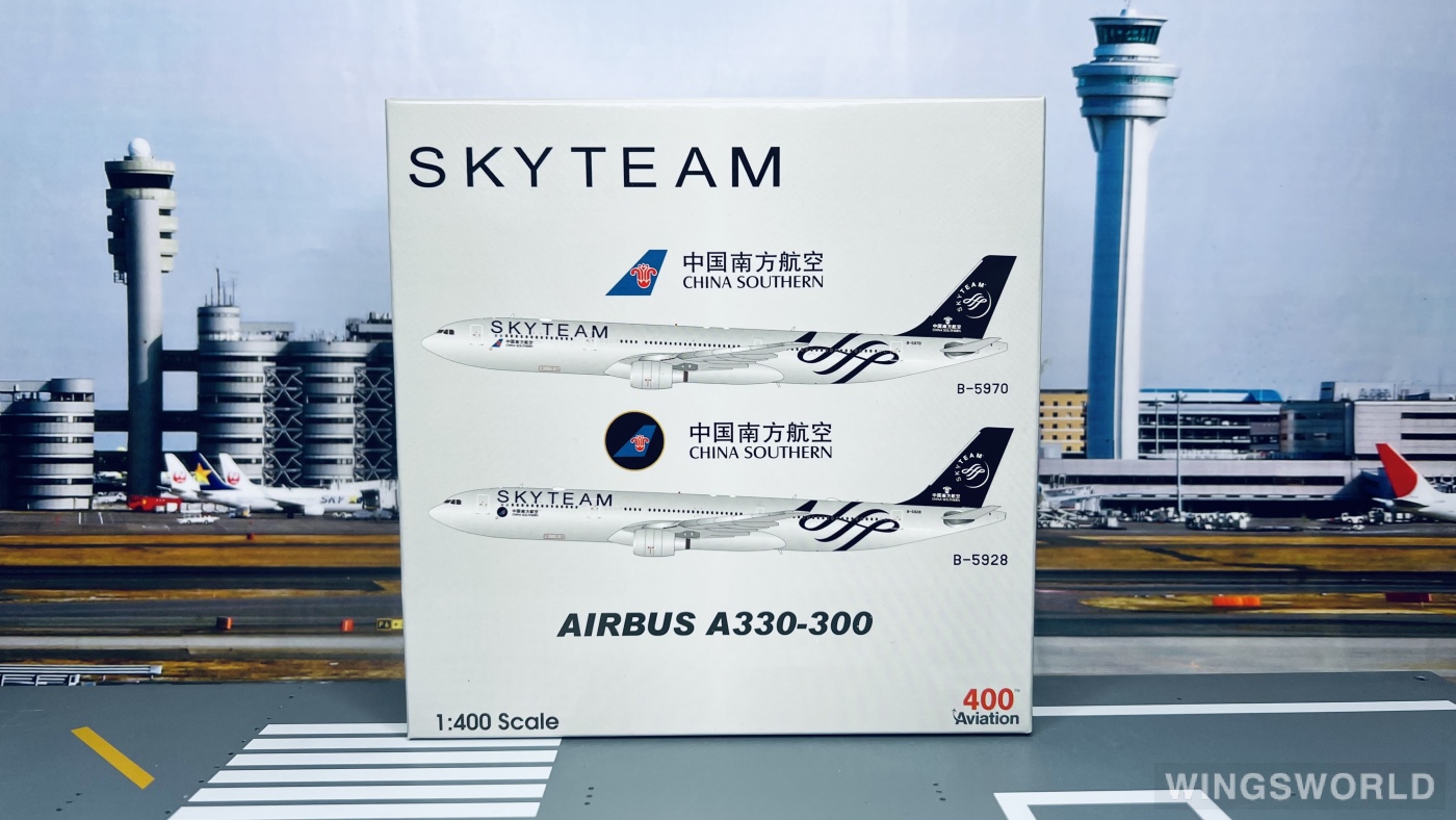 Aviation400 1:400 AV4080 China Southern 中国南方航空 Airbus A330-300 B-5928