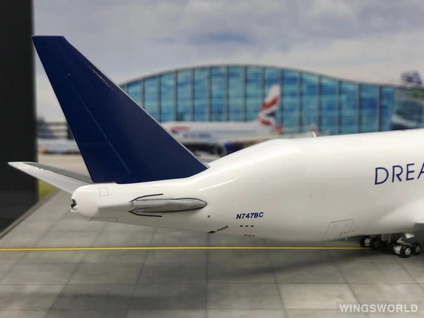 JC Wings 1:400 LH4174A Boeing 波音公司 Boeing 747-400 LCF N747BC