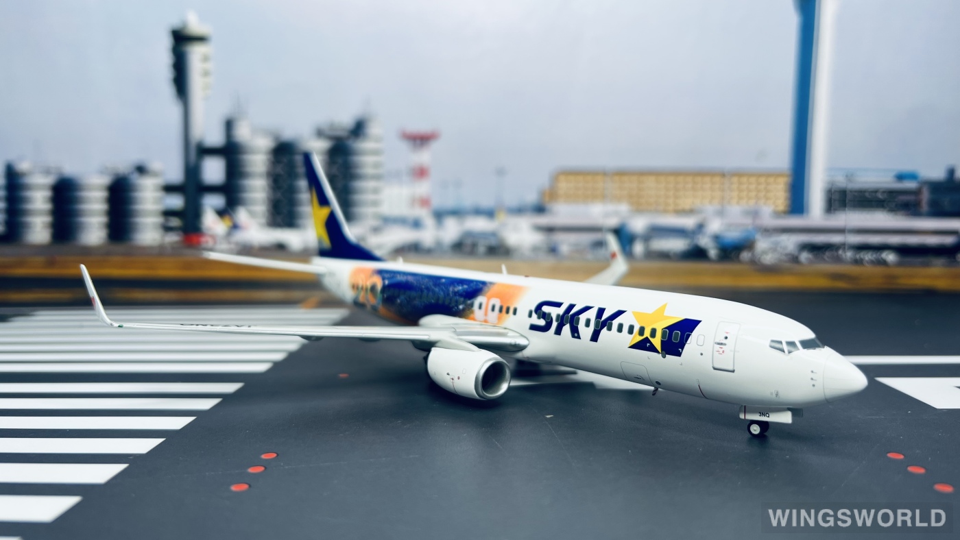 JC Wings 1:200 EW2738011 Skymark Airlines 天马航空 Boeing 737-800 JA73NQ