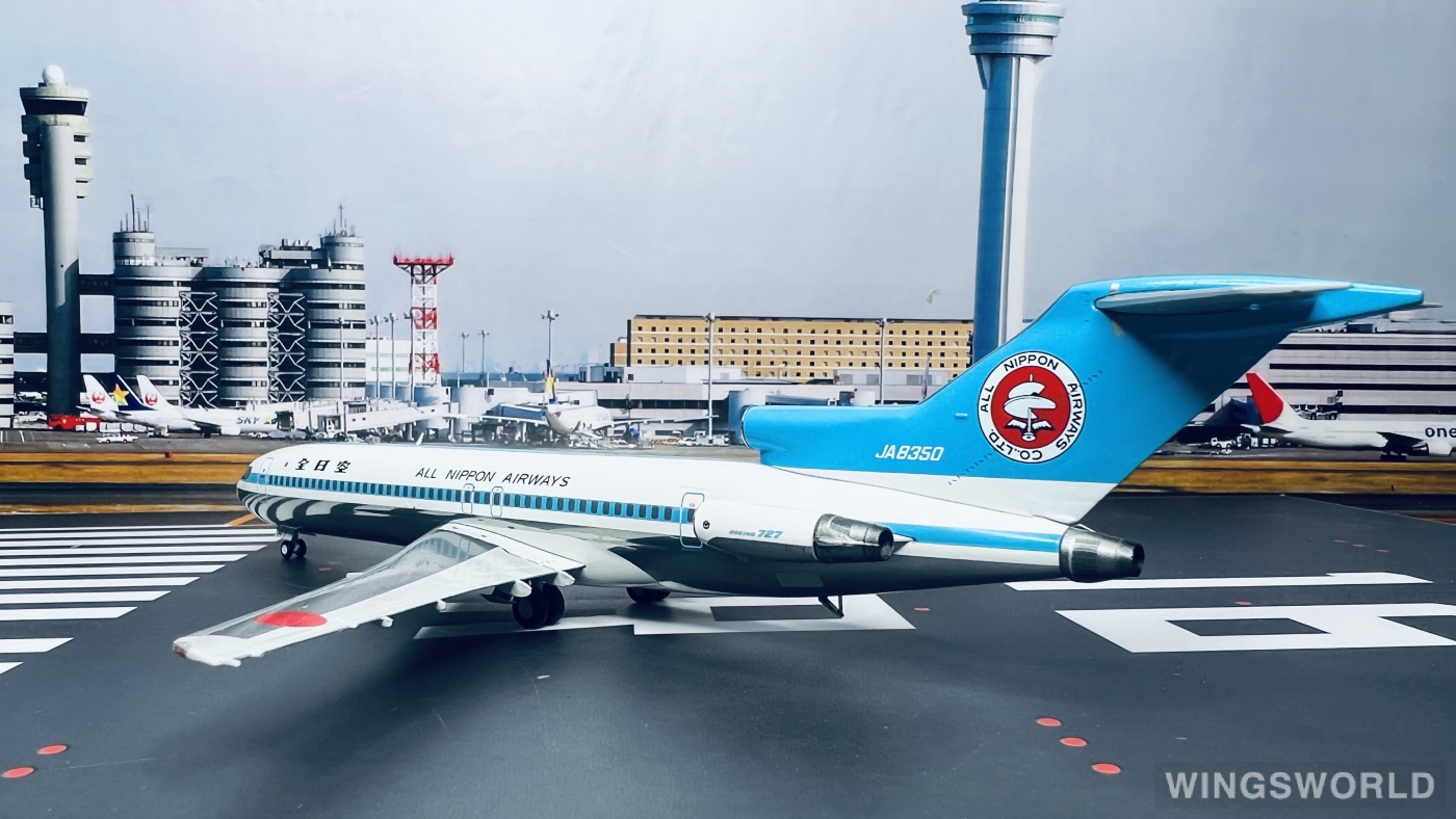 ❶　Jet-x　1/200　ANA　BOEING727-200 JA8350 ANA All Nippon Airways Boeing 727-200 全日空 JA8350 JCWings