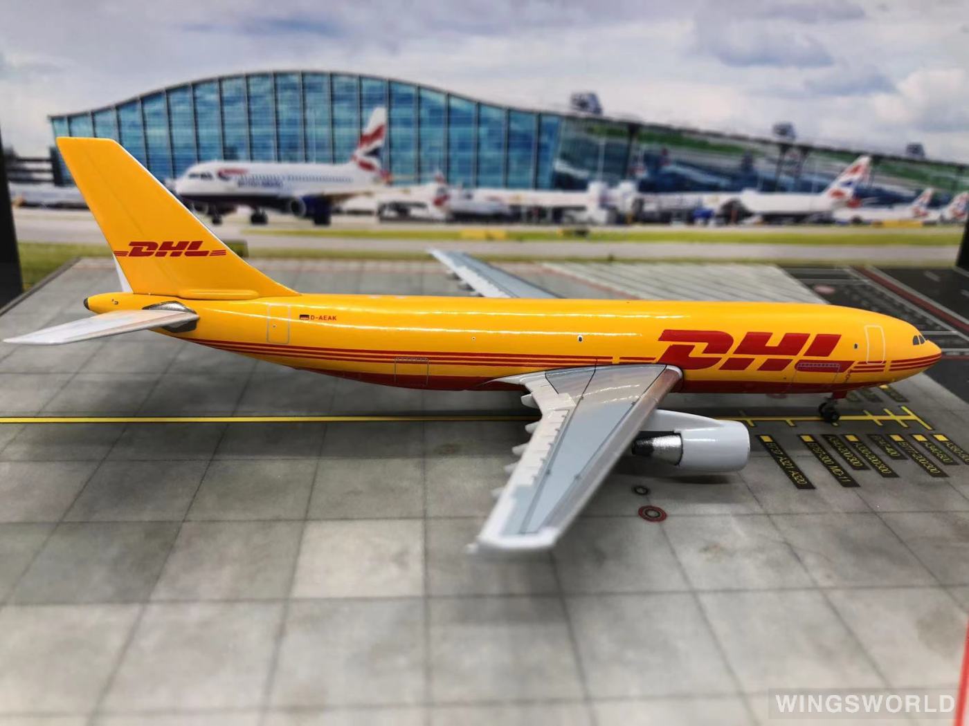 AeroClassics 1:400 AC419960 DHL 敦豪 Airbus A300-600 D-AEAK