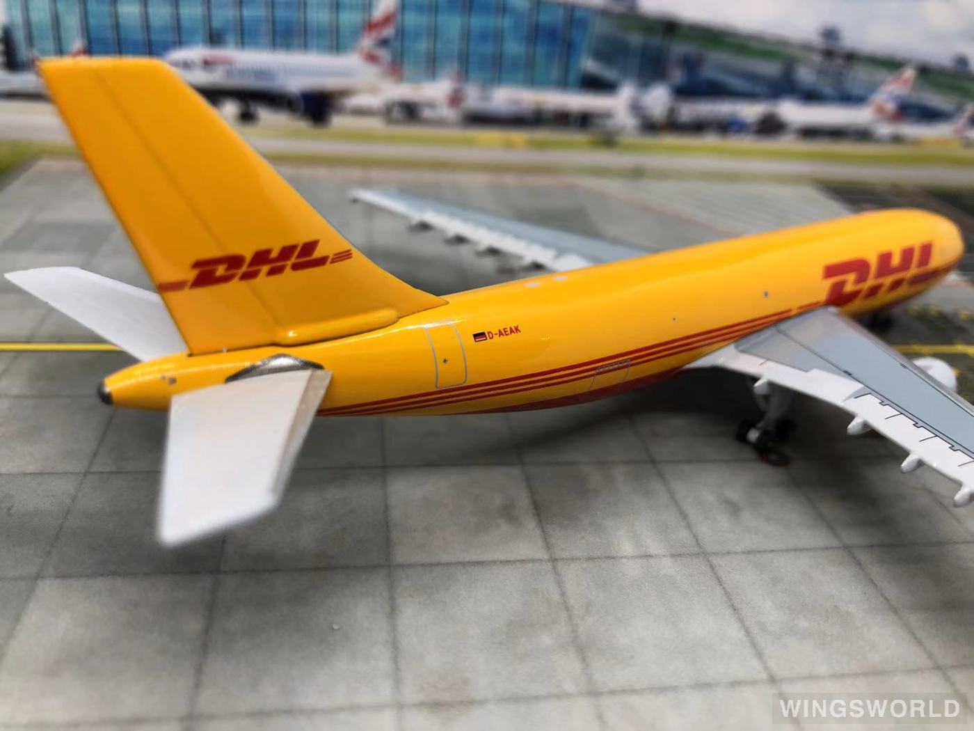AeroClassics 1:400 AC419960 DHL 敦豪 Airbus A300-600 D-AEAK
