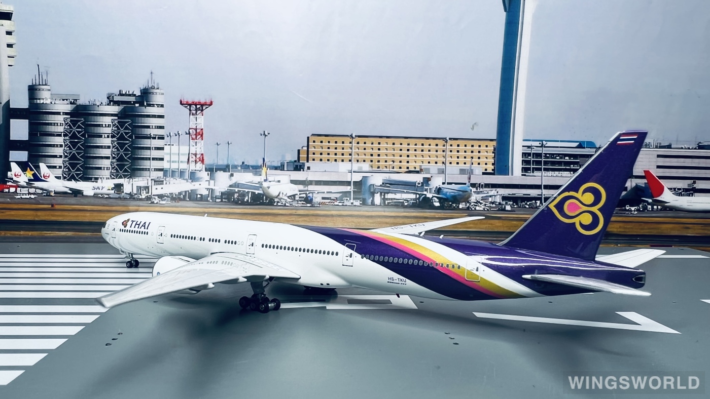 THAI 777-300ER タイ航空 Phoenix 1:400 PHX11822 1:400 Phoenix Model Thai Airways B777-300ER Reg #HS