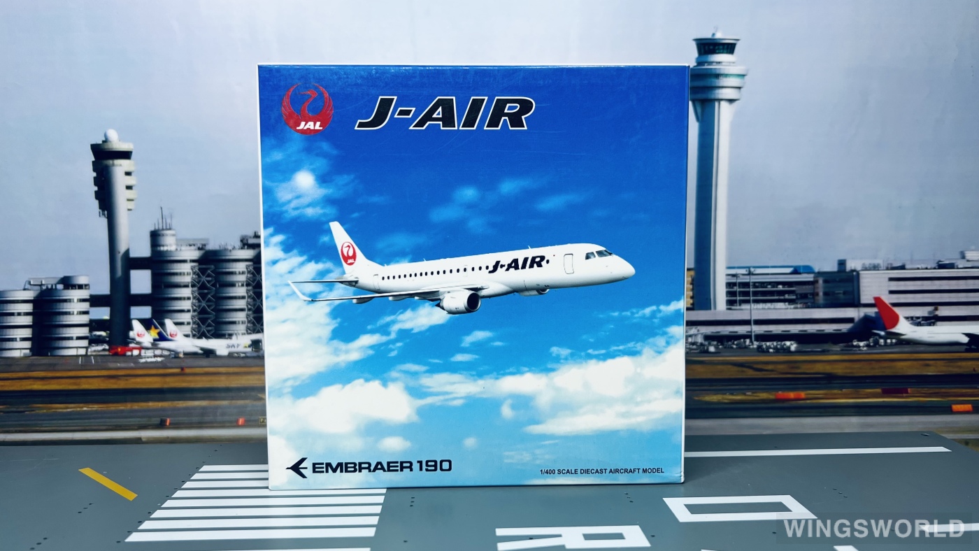 JC Wings 1:400 XX4707 Japan Airlines 日本航空 Embraer ERJ-190 JA241J
