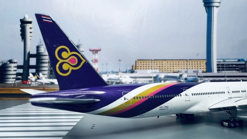 THAI 777-300ER タイ航空 Phoenix 1:400 PHX11822 1:400 Phoenix Model Thai Airways B777-300ER Reg #HS