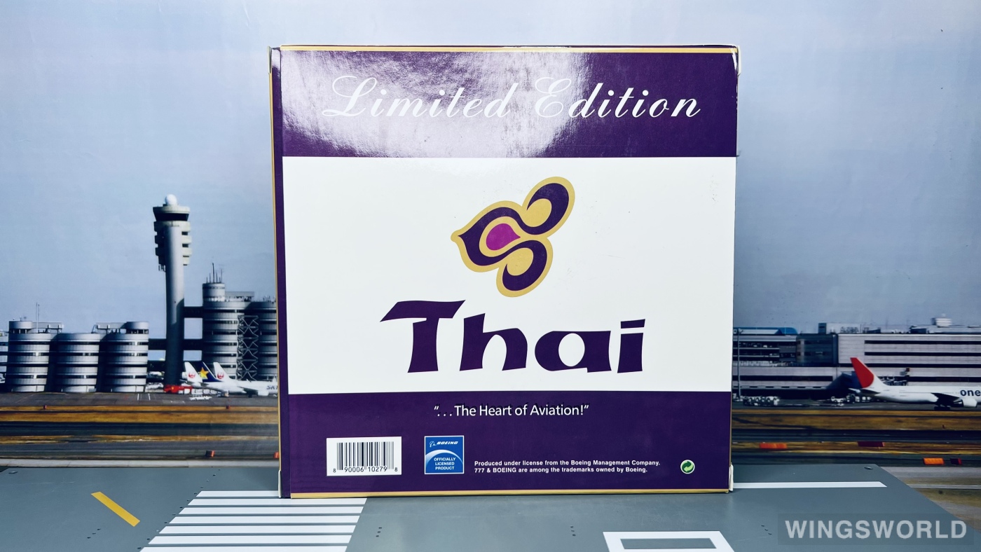 Phoenix 1:400 PH10279A Thai Airways 泰国国际航空 Boeing 777-300 HS-TKA
