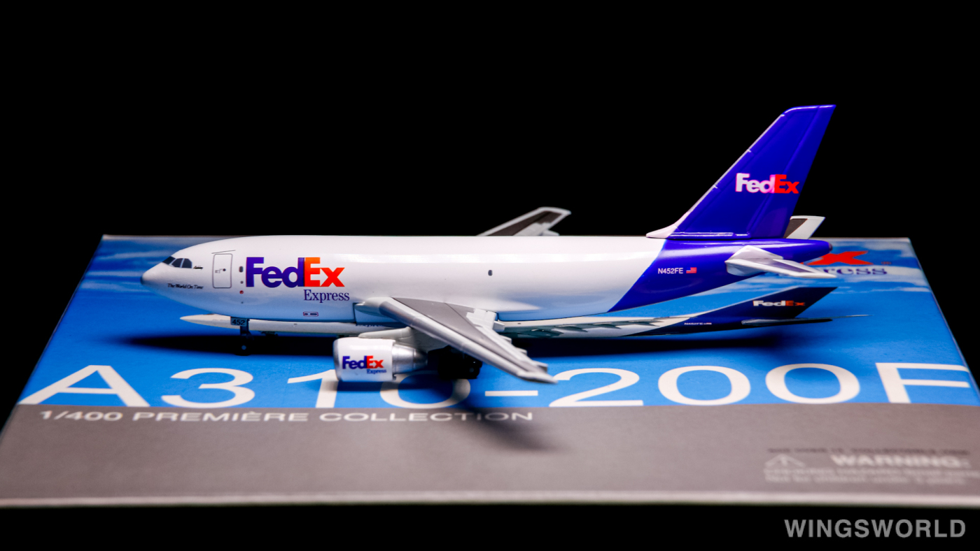 Dragon Models 1:400 55610 FedEx 联邦快递 Airbus A310-200 N452FE