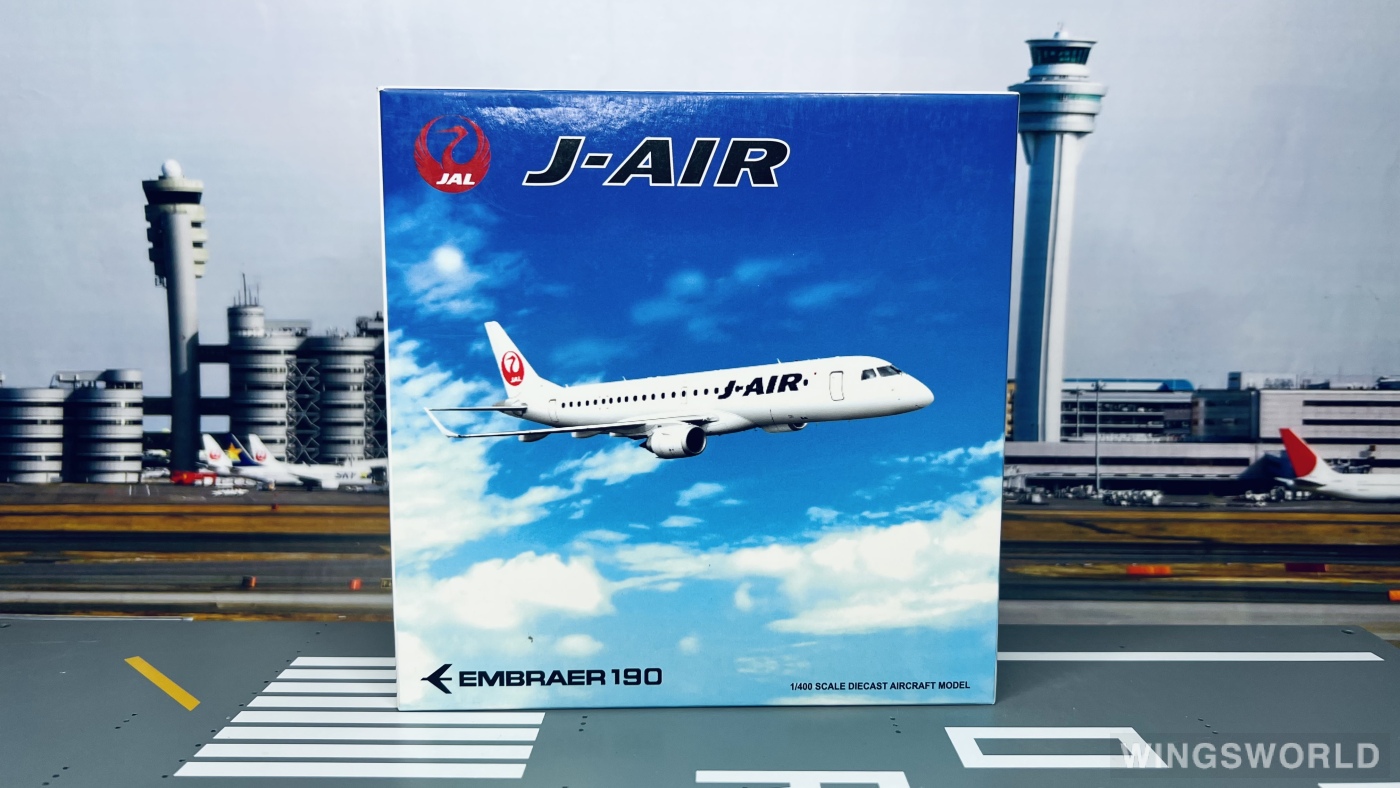 JC Wings 1:400 Embraer ERJ-190 Japan Airlines 日本航空XX4708 