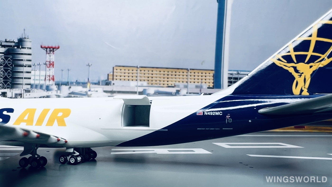 Geminijets 1:400 GJGTI2012 Atlas Air 阿特拉斯航空 Boeing 747-400 N492MC