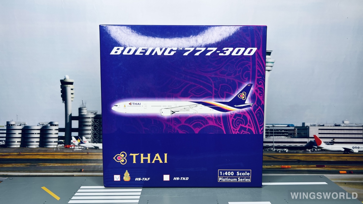 Phoenix 1:400 PH10331A Thai Airways 泰国国际航空 Boeing 777-300 HS-TKF