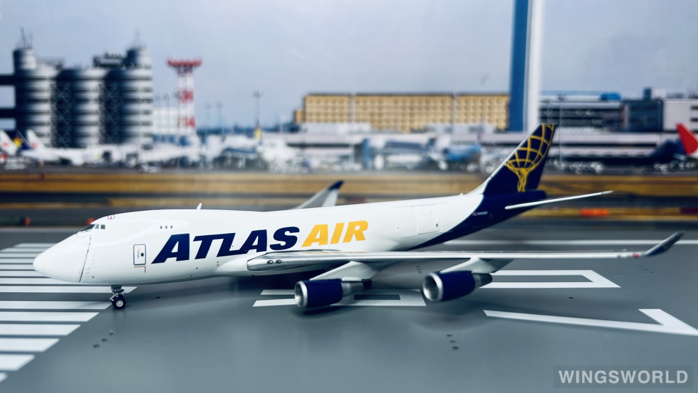 Geminijets 1:400 GJGTI2012 Atlas Air 阿特拉斯航空 Boeing 747-400 N492MC