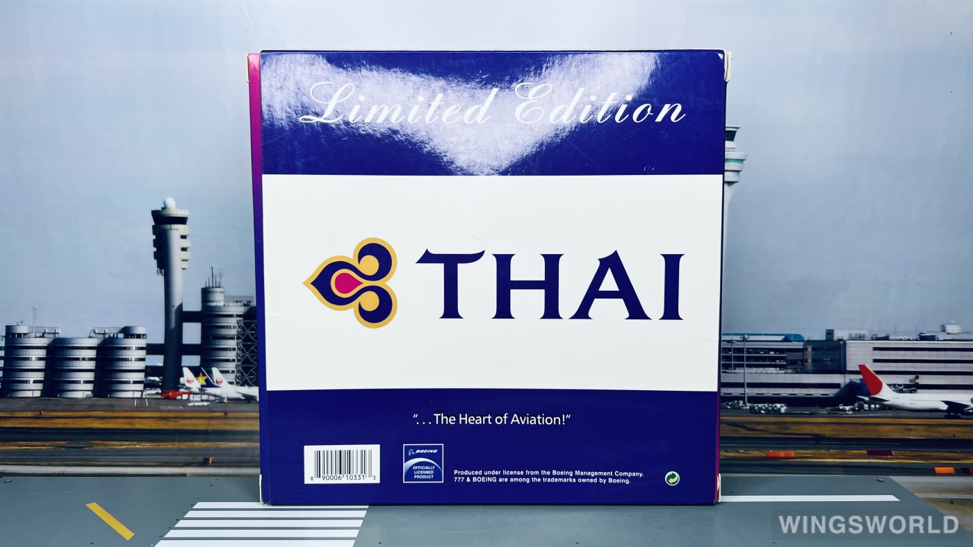 Phoenix 1:400 PH10331A Thai Airways 泰国国际航空 Boeing 777-300 HS-TKF