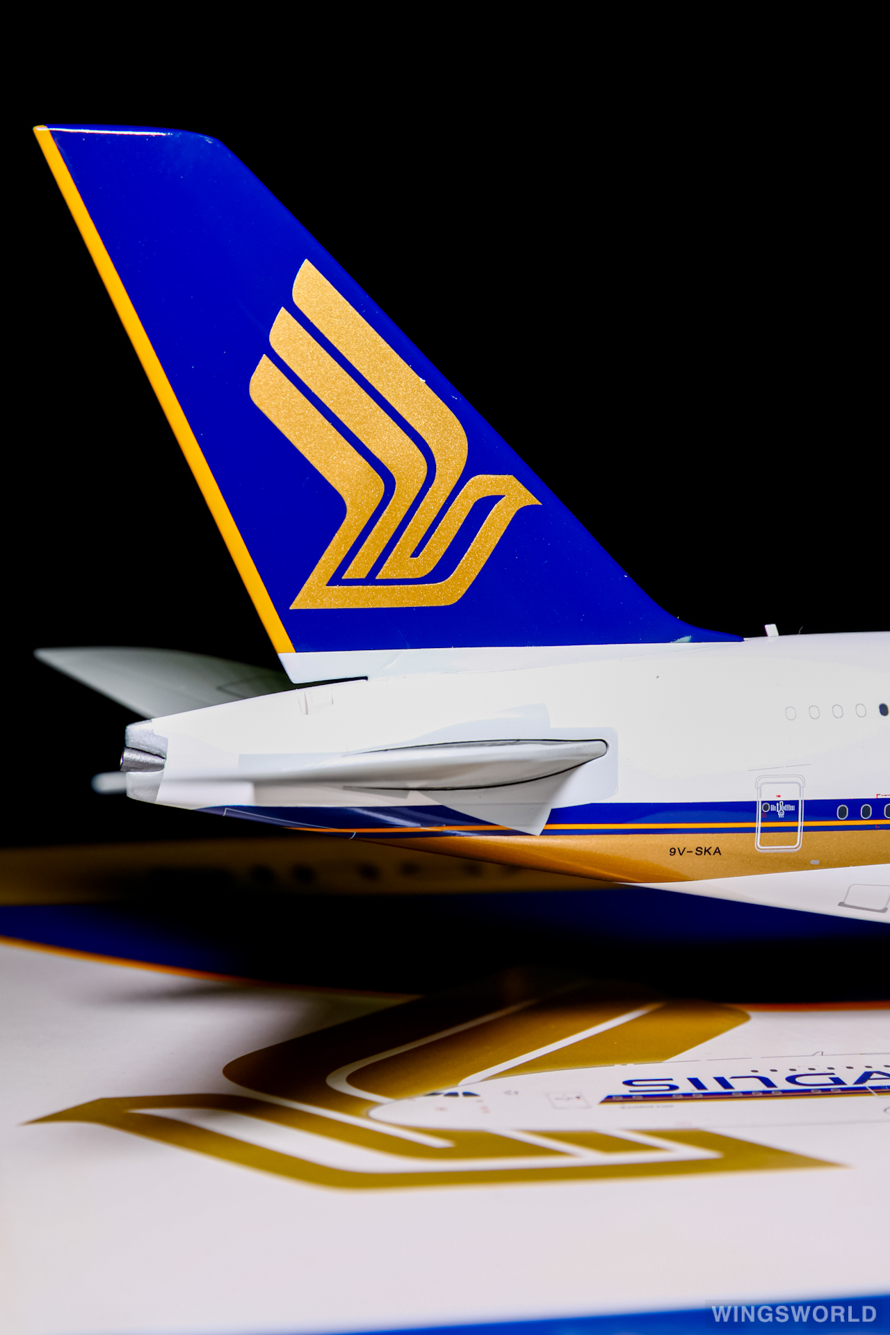 JC Wings 1:200 XX2591 Singapore Airlines 新加坡航空 Airbus A380-800 9V-SKA