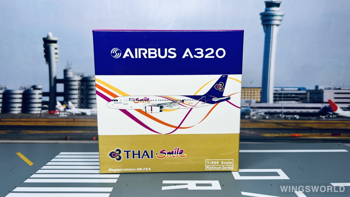 Phoenix 1:400 PH10667 Thai Airways 泰国国际航空 Airbus A320 HS-TXA