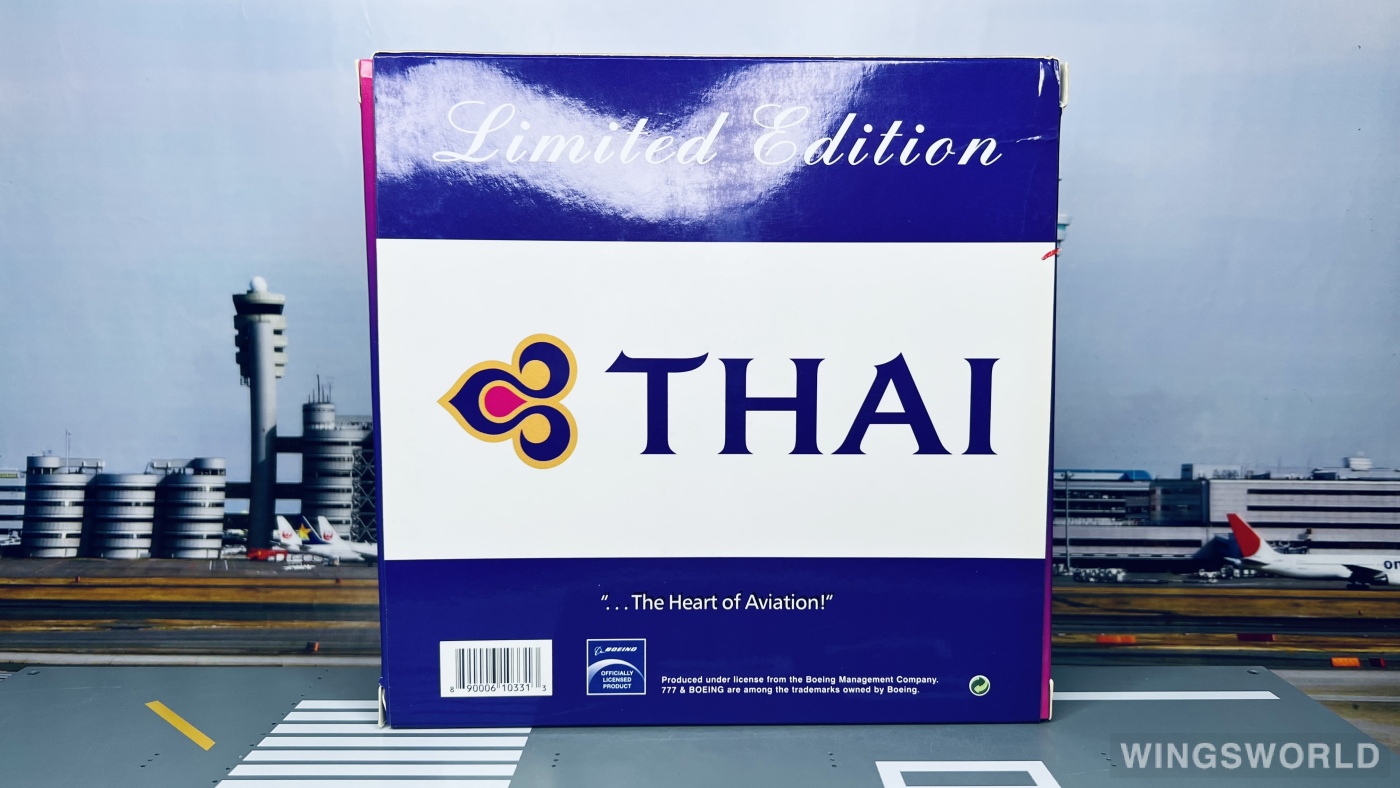 Phoenix 1:400 PH10331B Thai Airways 泰国国际航空 Boeing 777-300 HS-TKD