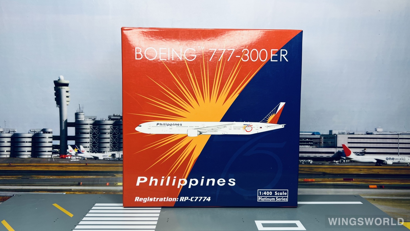 Phoenix 1:400 PH11276 Philippine Airlines 菲律宾航空 Boeing 777-300 RP-C7774