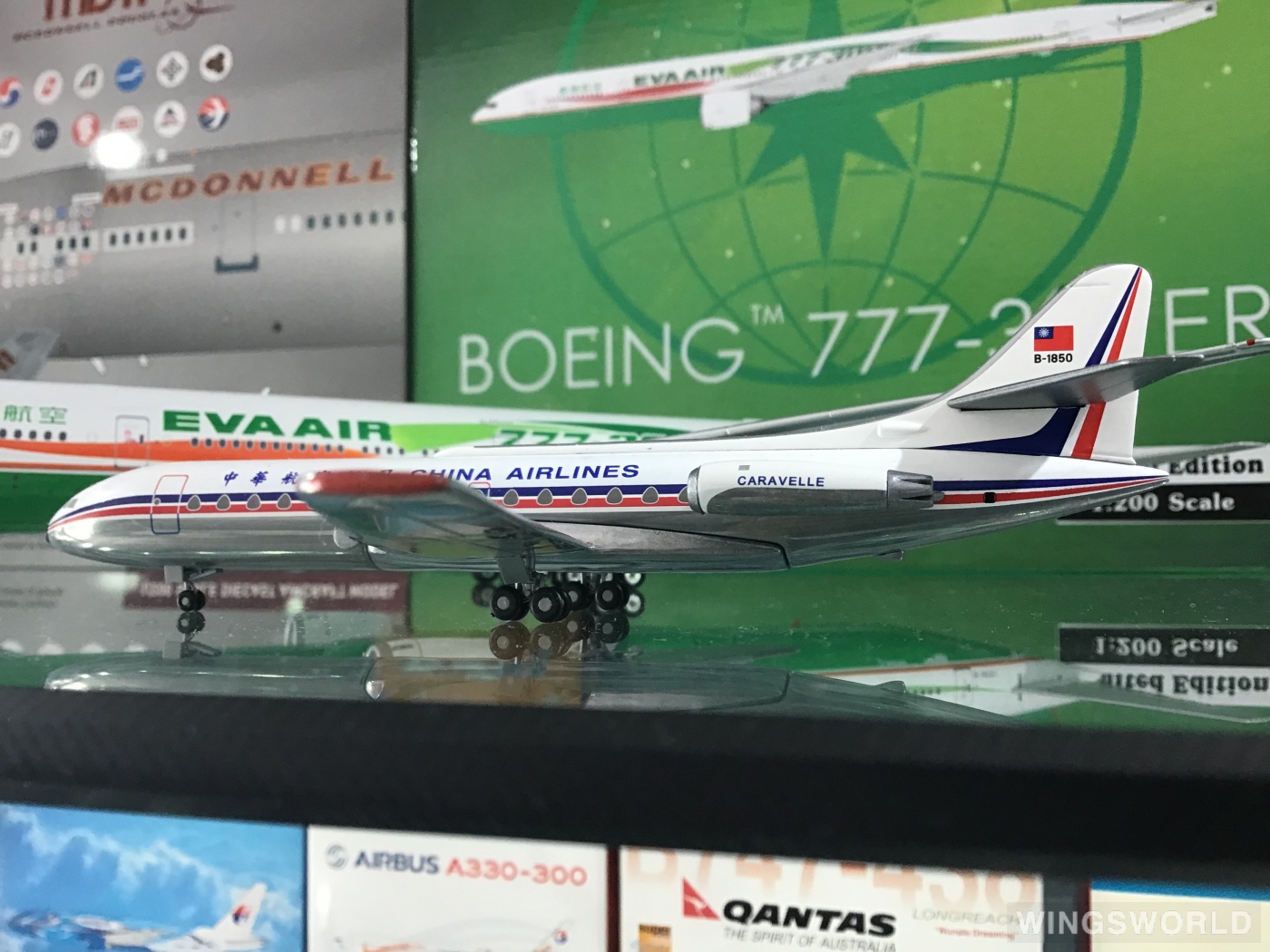 Hogan 1:200 HG9413 China Airlines 中华航空 Sud Aviation SE 210 B-1850