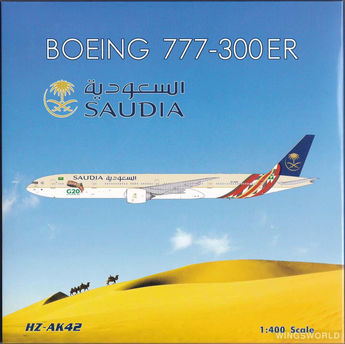 Phoenix 1:400 PH04404 Saudia 沙特阿拉伯航空 Boeing 777-300ER HZ-AK42