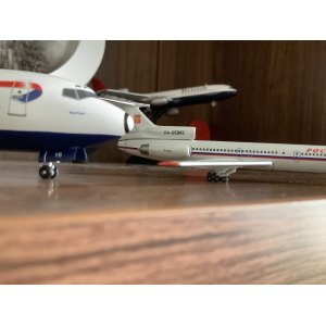 Rossiya Special Flight Detachment Tupolev Tu-154 RA-85843 国旗涂装 535151 Herpa 1:500
