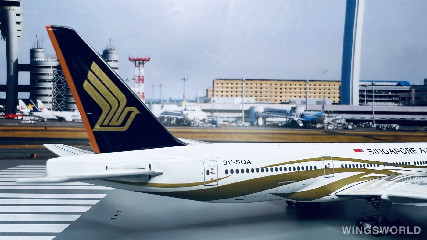 Phoenix 1:400 PH10321 Singapore Airlines 新加坡航空 Boeing 777-200 9V-SQA