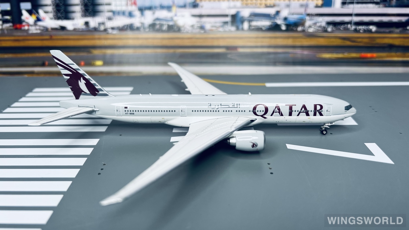 Phoenix 1:400 PH11025 Qatar 卡塔尔航空 Boeing 777-200 A7-BBB