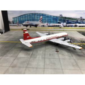 Interflug 东德航空 Ilyushin Il-18 DDR-STP  ACINT0509A AeroClassics 1:400