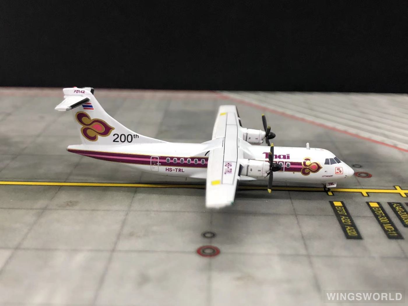 JC Wings 1:400 LH4237 Thai Airways 泰国国际航空 ATR 42 HS-TRL