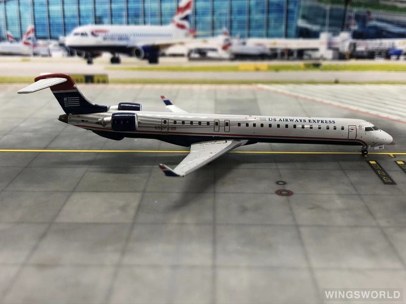 Geminijets 1:400 GJUSA726 US Airways 全美航空 Bombardier CRJ900 N912FJ