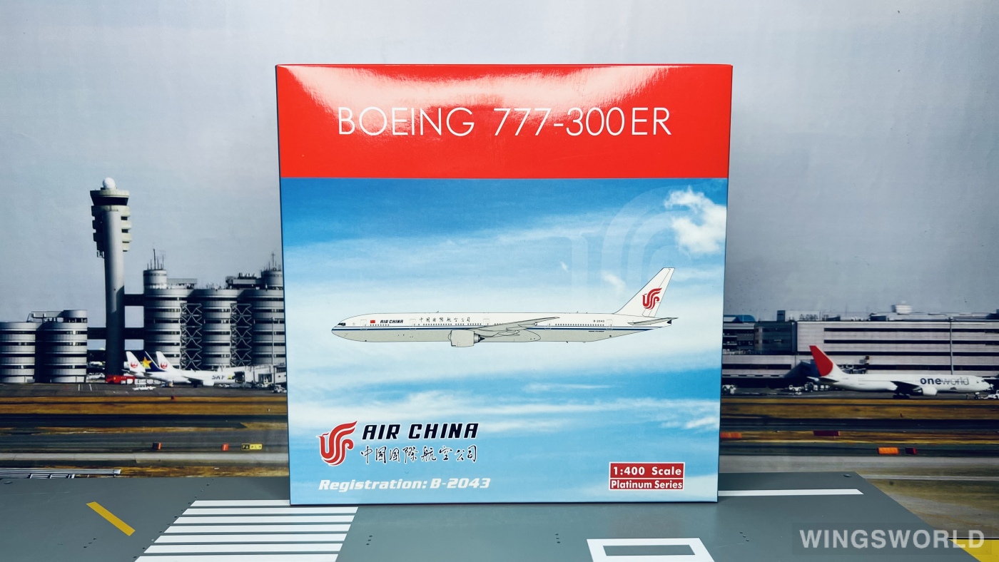 Phoenix 1:400 PH11711 Air China 中国国际航空 Boeing 777-300ER B-2043