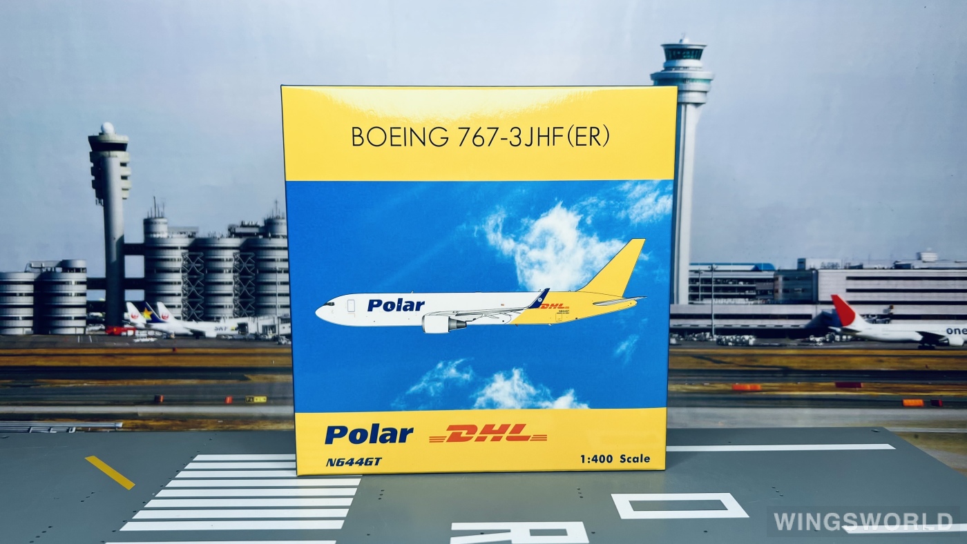 Phoenix 1:400 PH04413 Polar Air Cargo 博立货运航空 Boeing 767-300 N644GT