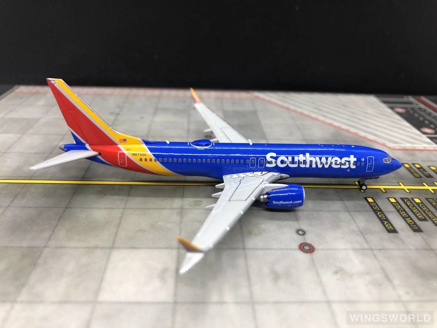 Geminijets 1:400 GJSWA2017 Southwest Airlines 美国西南航空 Boeing 737 MAX 8 N8730Q