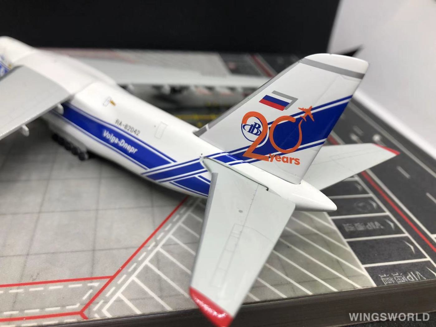 Geminijets 1:400 GJVDA1178 Volga-Dnepr 伏尔加-第聂伯航空 Antonov An-124 RA-82042