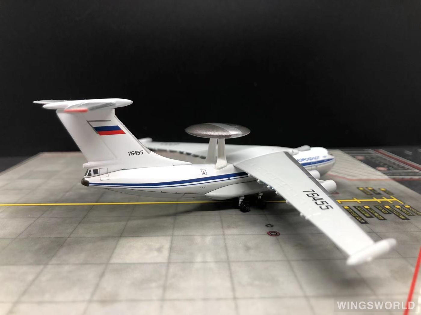 Witty 1:400 WT4I76015 Russian Air Force 俄罗斯空军 Ilyushin Il-76 76455