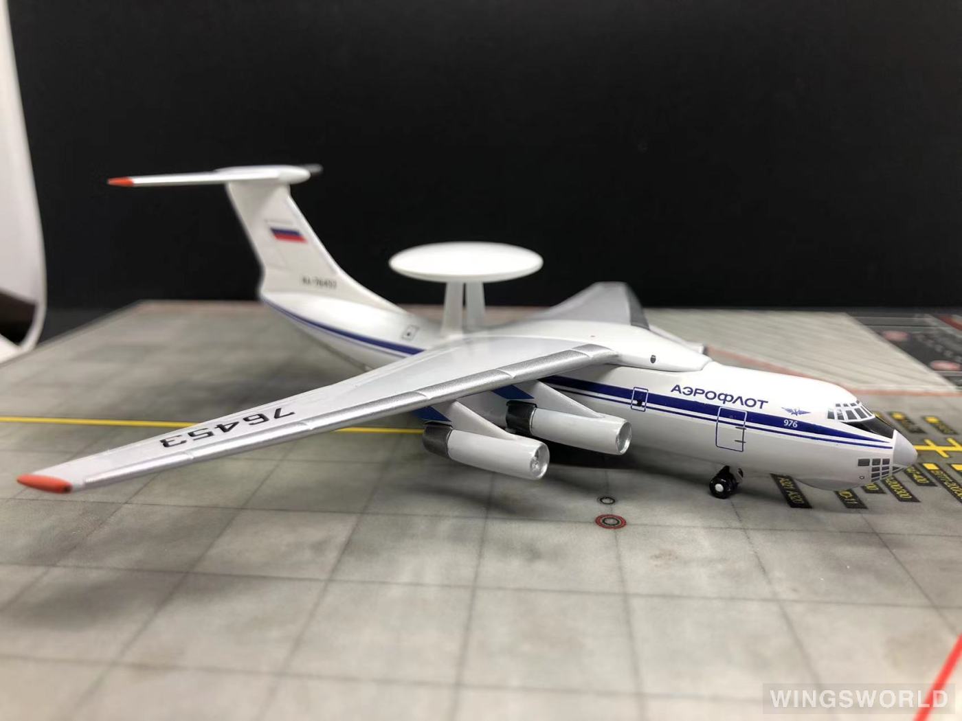 AeroClassics 1:400 ACRA76453 Aeroflot 俄罗斯航空 Ilyushin Il-76 RA-76453