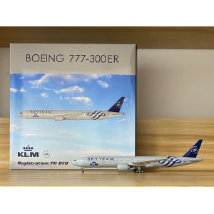 KLM 荷兰皇家航空 Boeing 777-300ER PH-BVD 天合联盟涂装 PH11705 Phoenix 1:400